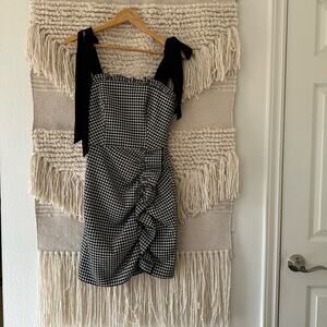 NWT: Rebecca Vallance Brigette Gingham Dress